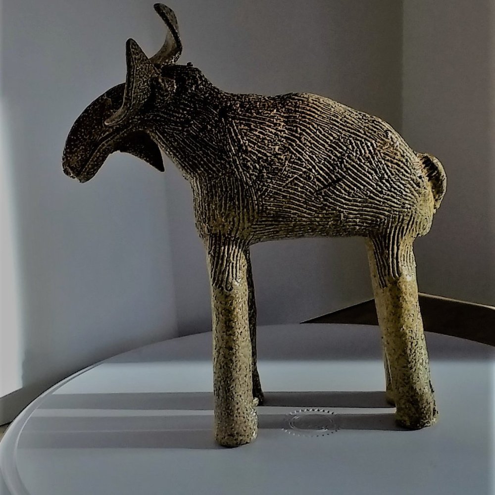 Ceramic moose - Picture 3 of 3